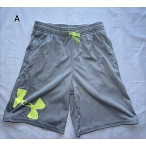 4x (lot) Boys Under Armour Athletic Shorts – Size Medium – Sports/Workout